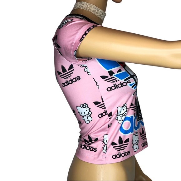 Adidas Hello Kitty Short Sleeve Graphic Baby Tee - Picture 10 of 10